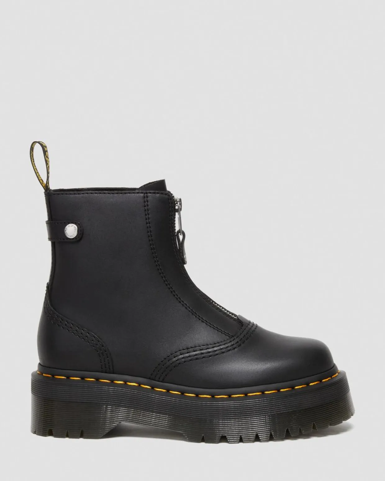 Dr. Martens Boots Plateformes Jetta Noir — Sendal Cheap
