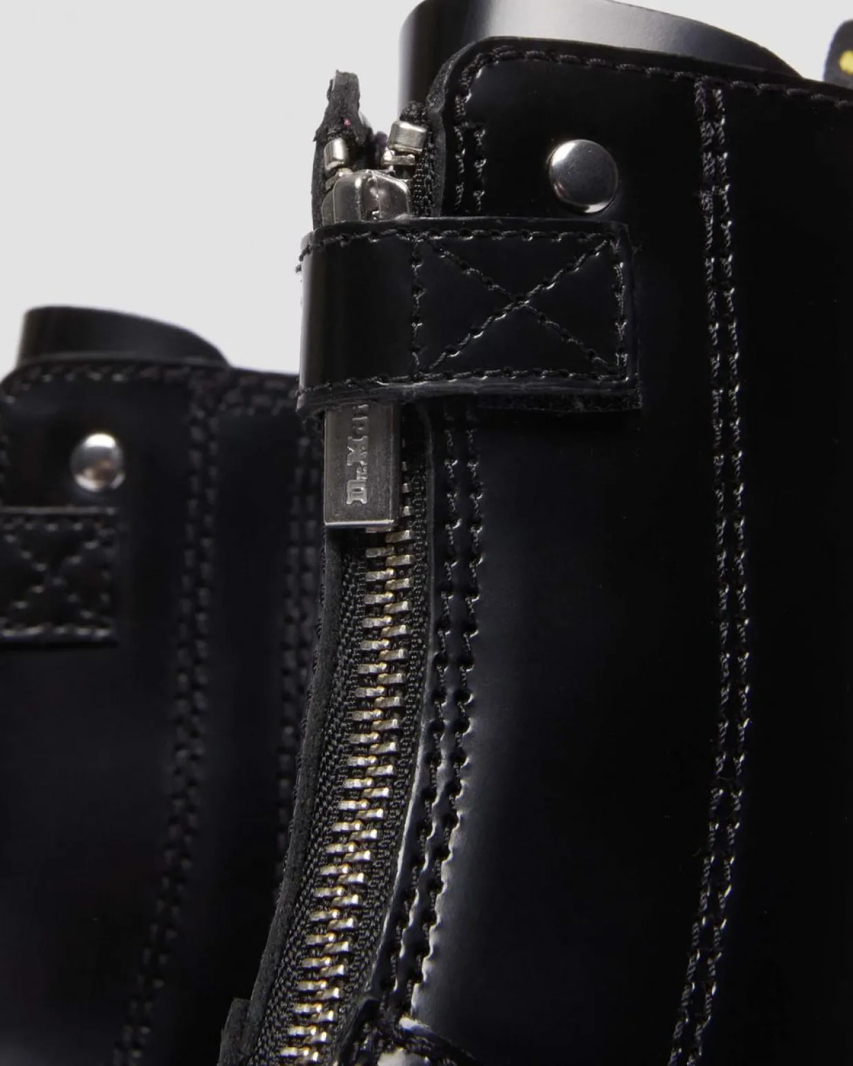 Dr. Martens Boots Plateformes Jetta Hi Max En Cuir Buttero Noir — Buttero Cheap