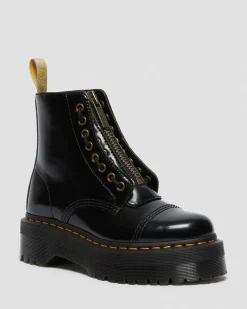 Dr. Martens Boots Plateformes Sinclair Vegan Noir — Oxford Hot