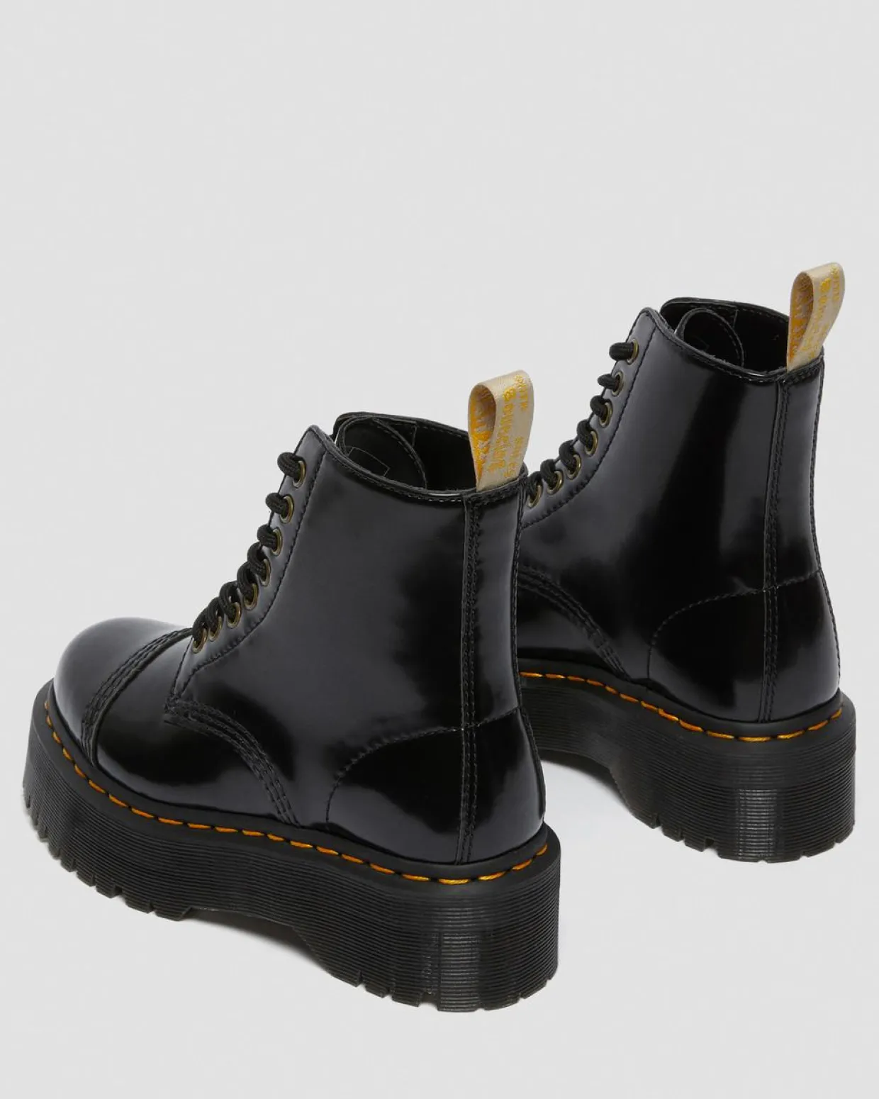 Dr. Martens Boots Plateformes Sinclair Vegan Noir — Oxford Hot