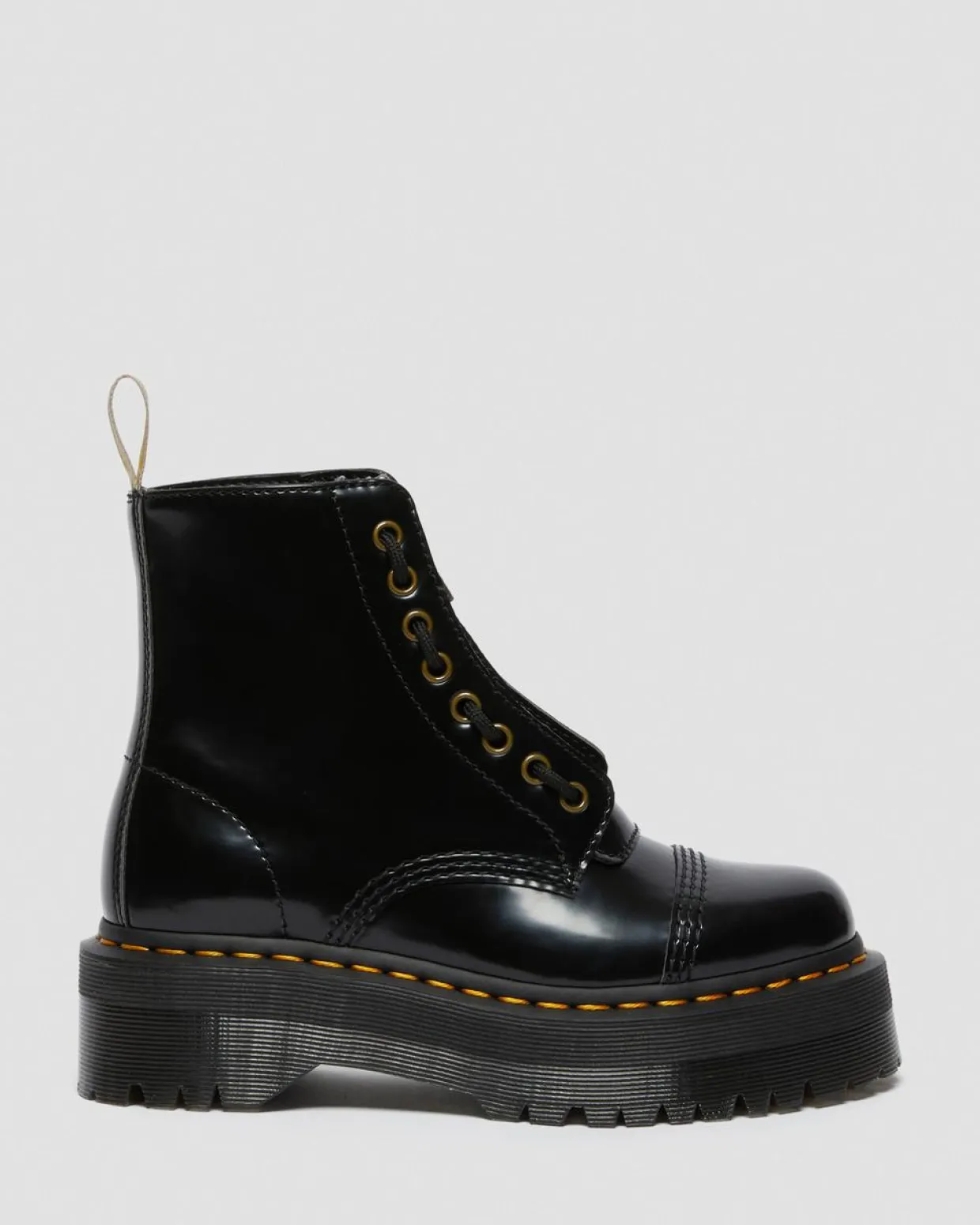 Dr. Martens Boots Plateformes Sinclair Vegan Noir — Oxford Hot