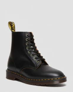 Dr. Martens Boots Smiths En Cuir Vintage Smooth Noir — Vintage Smooth Sale