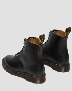 Dr. Martens Boots Smiths En Cuir Vintage Smooth Noir — Vintage Smooth Sale