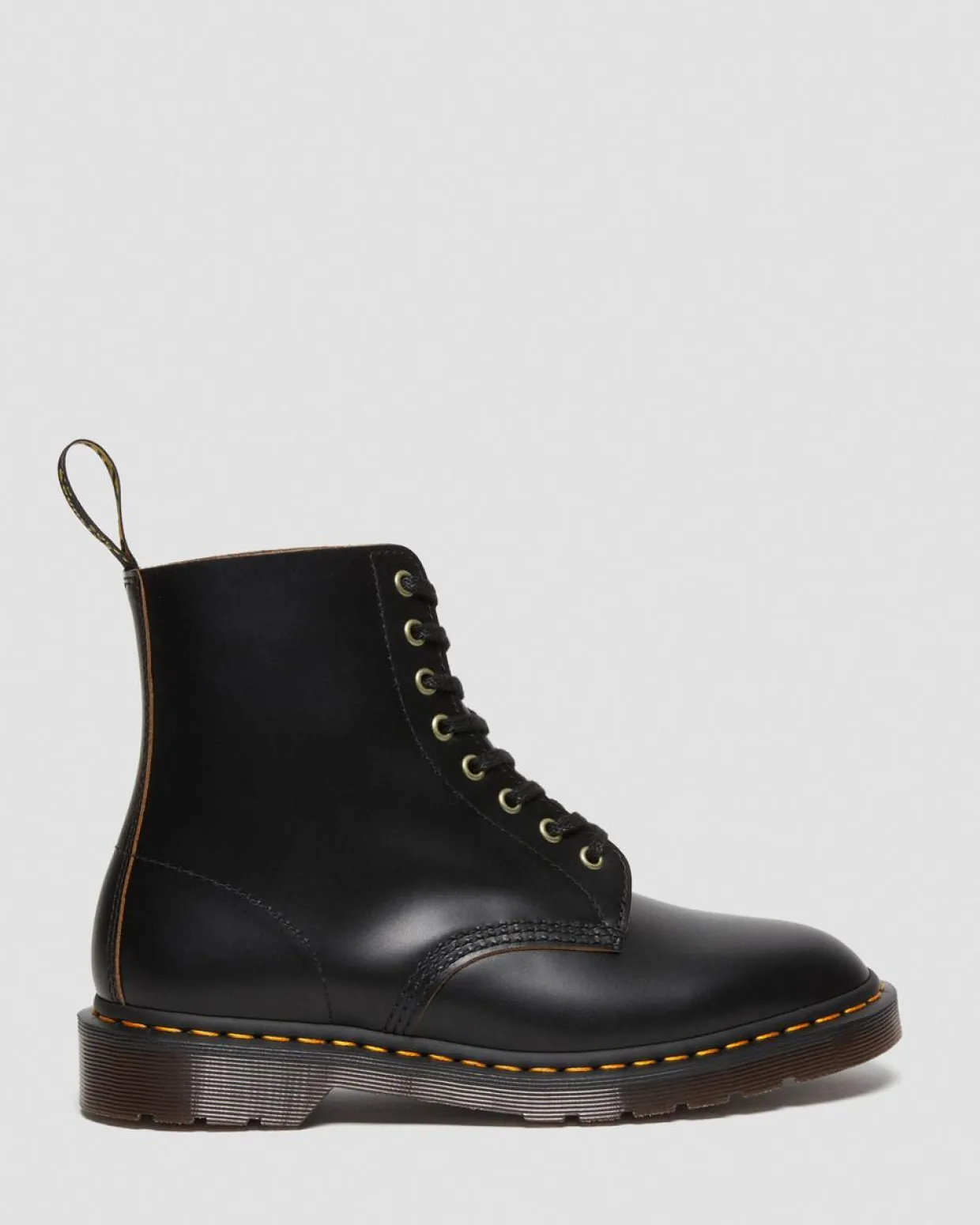 Dr. Martens Boots Smiths En Cuir Vintage Smooth Noir — Vintage Smooth Sale