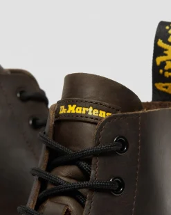 Dr. Martens Boots Thurston Chukka En Cuir Crazy Horse Marron foncé — Crazy Horse Online