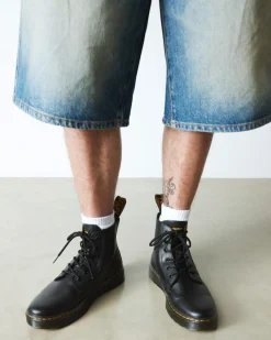 Dr. Martens Boots Thurston Chukka En Cuir Lusso Noir — Lusso Cheap
