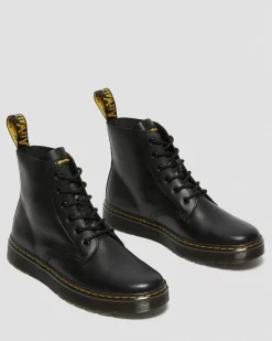 Dr. Martens Boots Thurston Chukka En Cuir Lusso Noir — Lusso Cheap