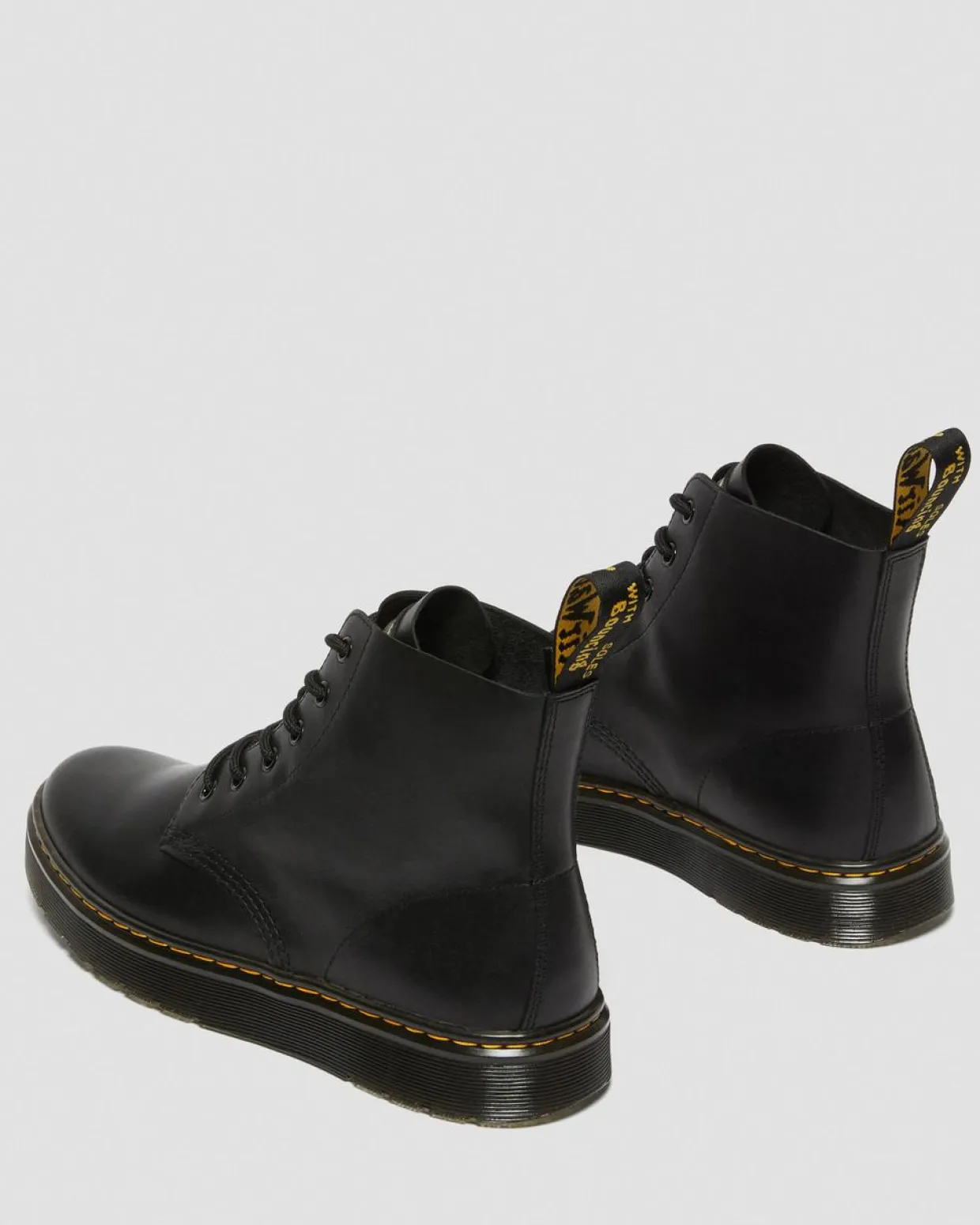Dr. Martens Boots Thurston Chukka En Cuir Lusso Noir — Lusso Cheap