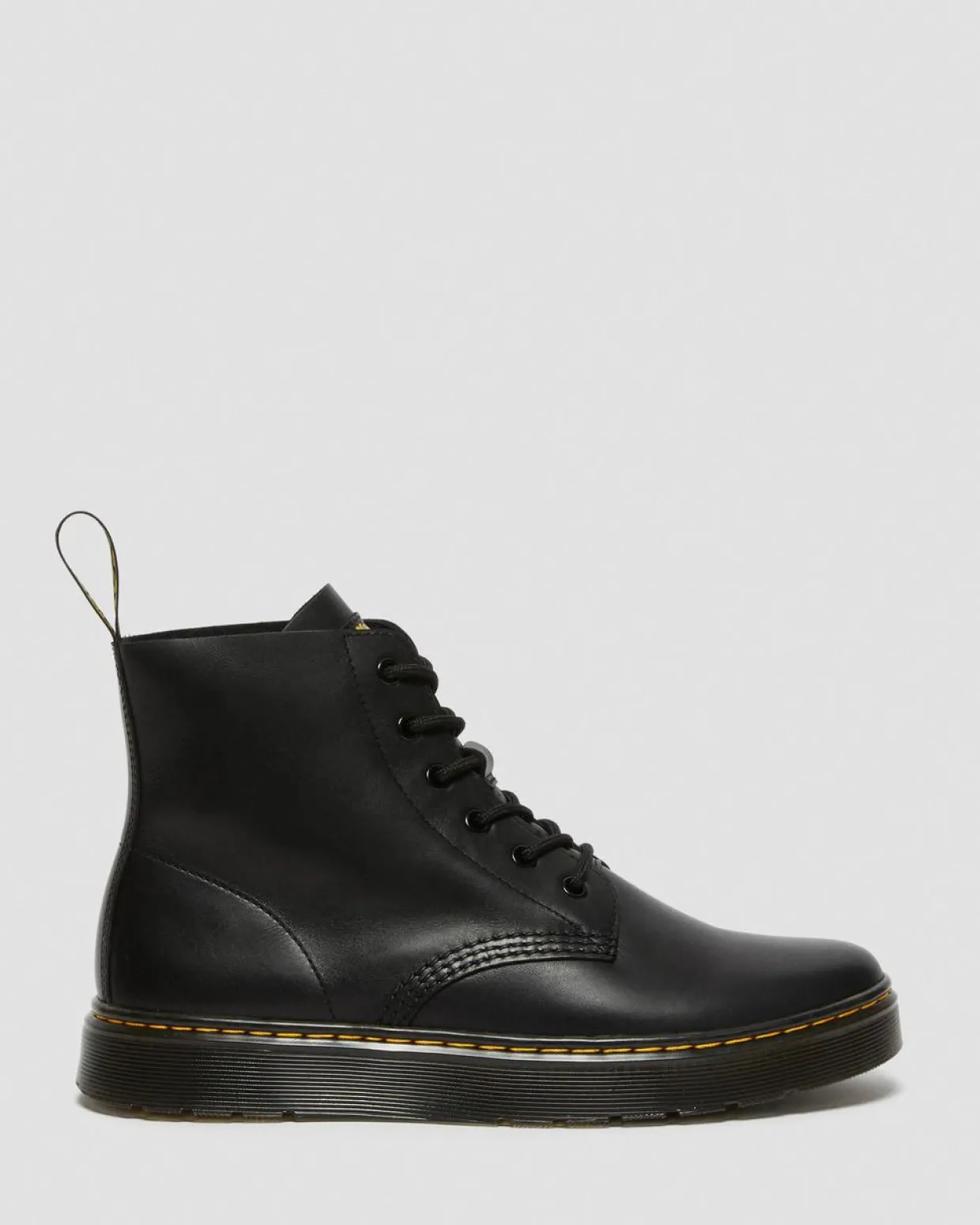 Dr. Martens Boots Thurston Chukka En Cuir Lusso Noir — Lusso Cheap