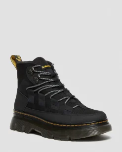 Dr. Martens Boots Utilitaires Boury En Cuir Extra Tough Noir — Ajax+Extra Tough 50/50 Cheap