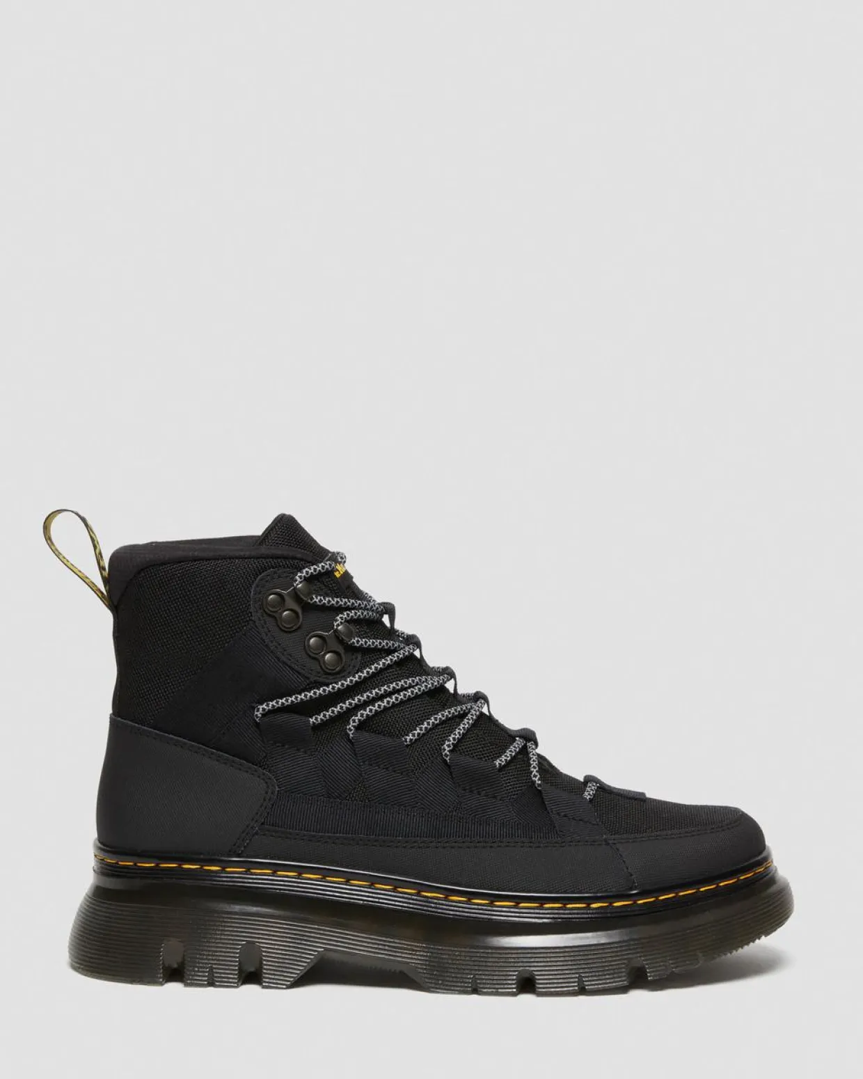 Dr. Martens Boots Utilitaires Boury En Cuir Extra Tough Noir — Ajax+Extra Tough 50/50 Cheap