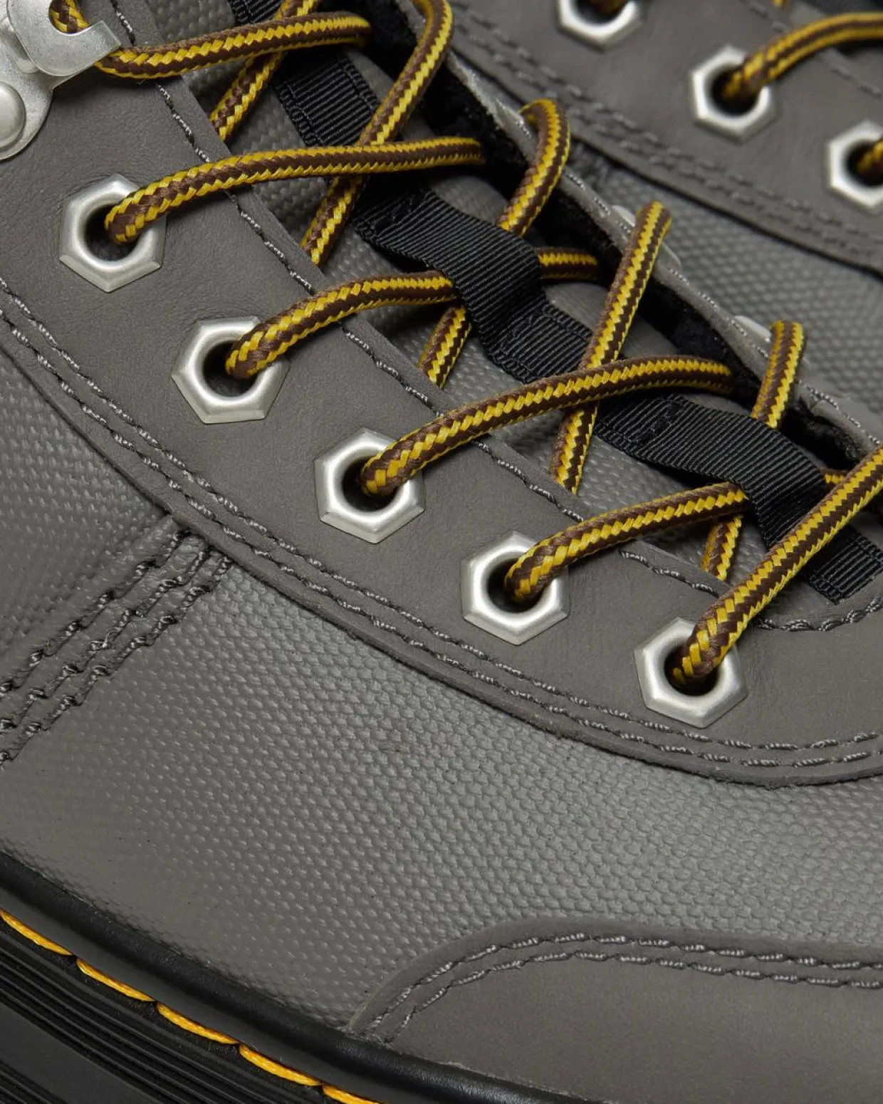 Dr. Martens Boots Utilitaires Combs Tech Doublées De Fourrure Synthétique Gris acier — Grove+Coated Canvas Best Sale