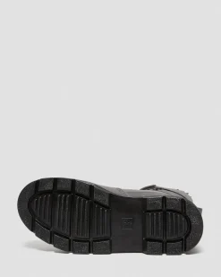 Dr. Martens Boots Utilitaires Combs Tech Doublées De Fourrure Synthétique Gris acier — Grove+Coated Canvas Best Sale