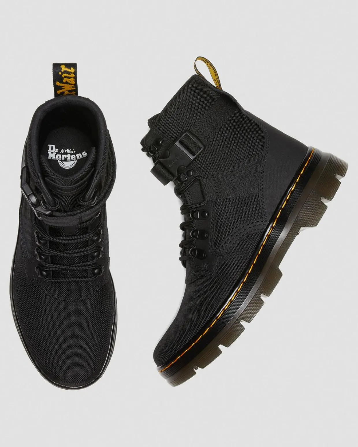 Dr. Martens Boots Utilitaires Combs Tech II Extra Tough Noir — Ajax+Extra Tough 50/50 Outlet