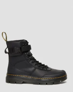 Dr. Martens Boots Utilitaires Combs Tech II En Cuir Wyoming Noir — Wyoming Store