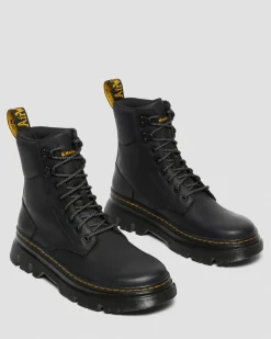 Dr. Martens Boots Utilitaires Tarik En Cuir Wyoming Noir — Wyoming Cheap