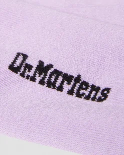 Dr. Martens Chaussettes Basses En Coton Mélangé à Nœud Lilas — Cotton Blend Flash Sale