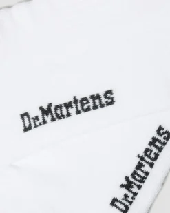 Dr. Martens Chaussettes Double Doc En Coton Mélangé Blanc — Cotton Blend Cheap