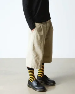 Dr. Martens Chaussettes En Coton Mélangé à Fines Rayures Jaune+Noir — Cotton Blend Online
