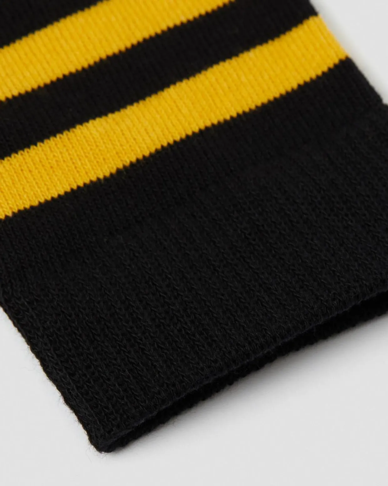 Dr. Martens Chaussettes En Coton Mélangé à Fines Rayures Jaune+Noir — Cotton Blend Online
