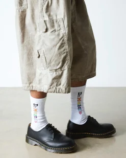 Dr. Martens Chaussettes Vertical Logo For Pride En Coton Mélangé Hot