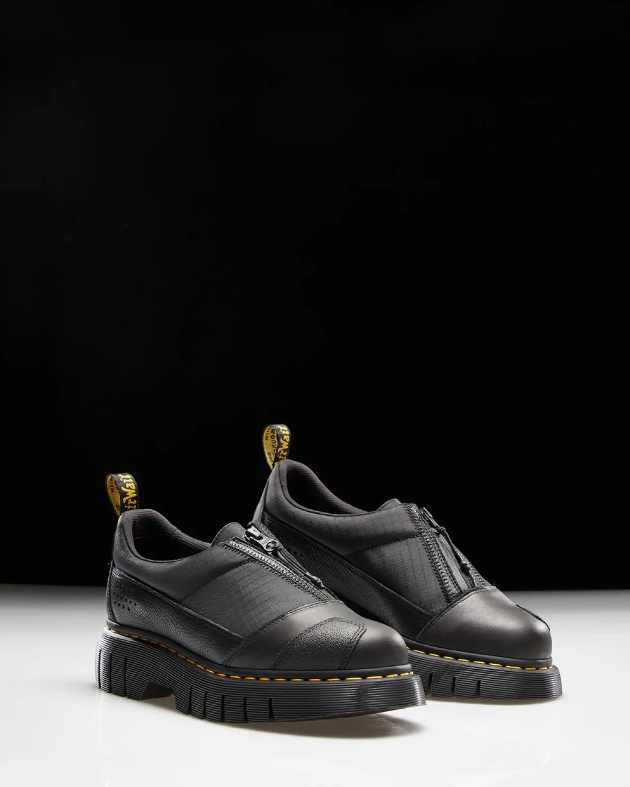 Dr. Martens Chaussures 1461 Beta Clubwedge Noir — Lunar+Sorento+Hub Ripstop Best Sale