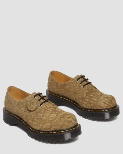 Dr. Martens Chaussures 1461 Bex Made In England En Daim Gaufré Savannah Tan — Grand Canyon Cheap