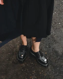 Dr. Martens Chaussures 1641 Bex Steel Toe En Cuir Noir — Overdrive Fashion