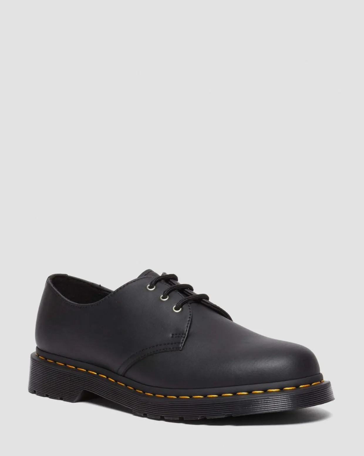 Dr. Martens Chaussures 1461 En Chutes De Cuir Reconditionnées Black — Genix Nappa Store