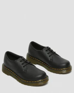 Dr. Martens Chaussures 1461 En Cuir Softy T Junior Noir — Softy T Hot