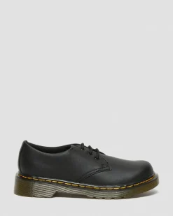 Dr. Martens Chaussures 1461 En Cuir Softy T Junior Noir — Softy T Hot