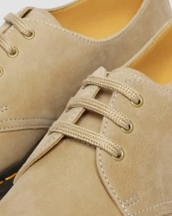 Dr. Martens Chaussures 1461 En Cuir Tumbled Nubuck Savannah Tan — Tumbled Nubuck Store