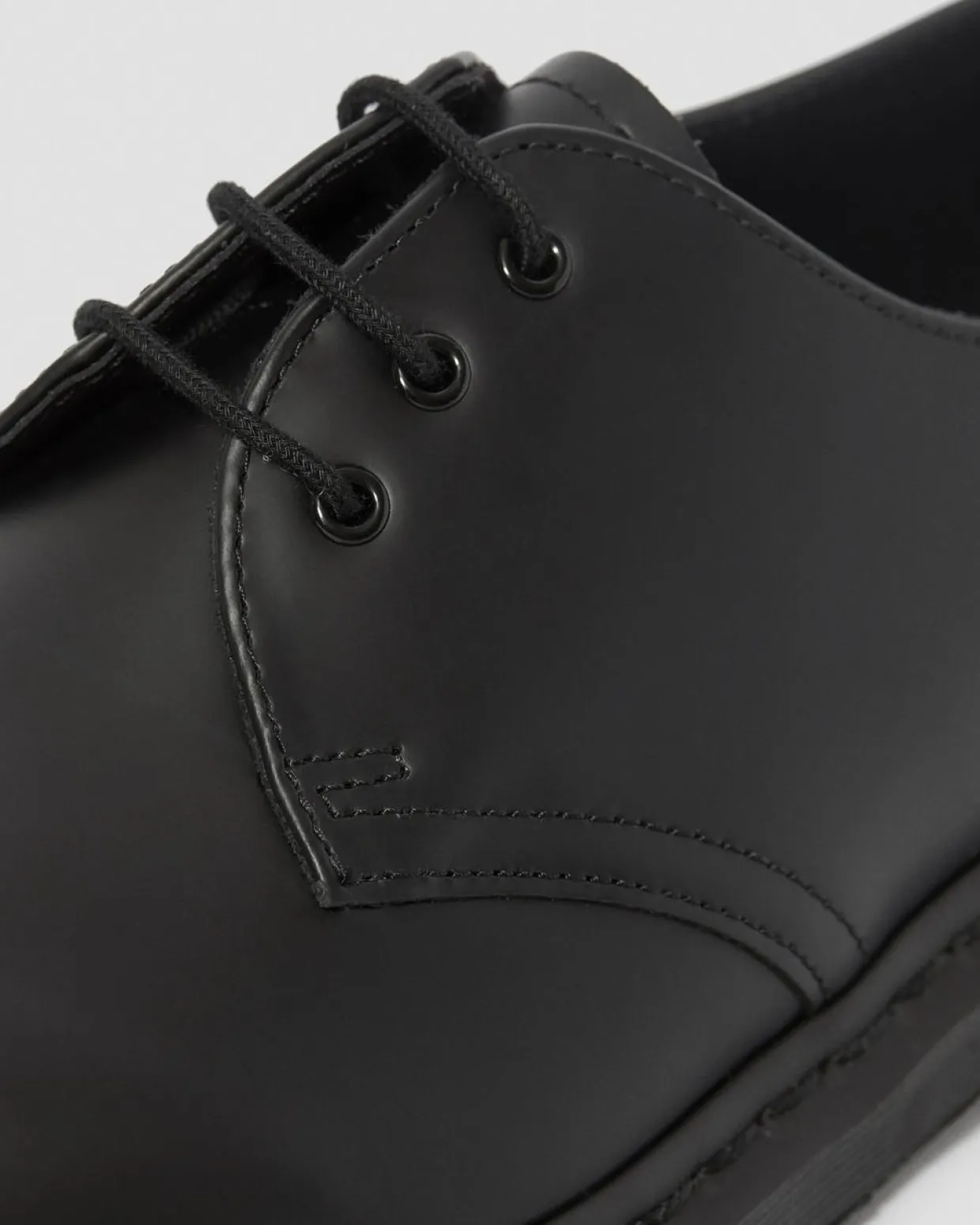 Dr. Martens Chaussures 1461 Mono En Cuir Smooth Noir — Smooth Leather Cheap