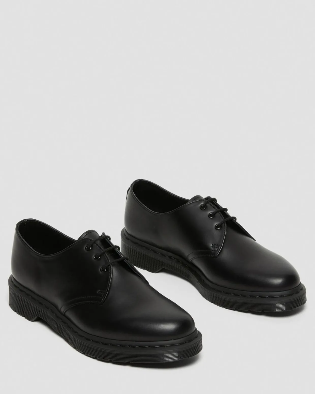 Dr. Martens Chaussures 1461 Mono En Cuir Smooth Noir — Smooth Leather Cheap