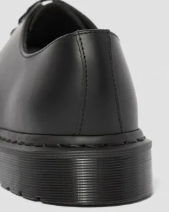 Dr. Martens Chaussures 1461 Mono En Cuir Smooth Noir — Smooth Leather Cheap