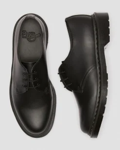 Dr. Martens Chaussures 1461 Mono En Cuir Smooth Noir — Smooth Leather Cheap