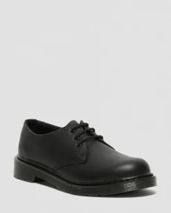 Dr. Martens Chaussures 1461 Mono En Cuir Softy T Pour Ado Noir — Softy T Discount