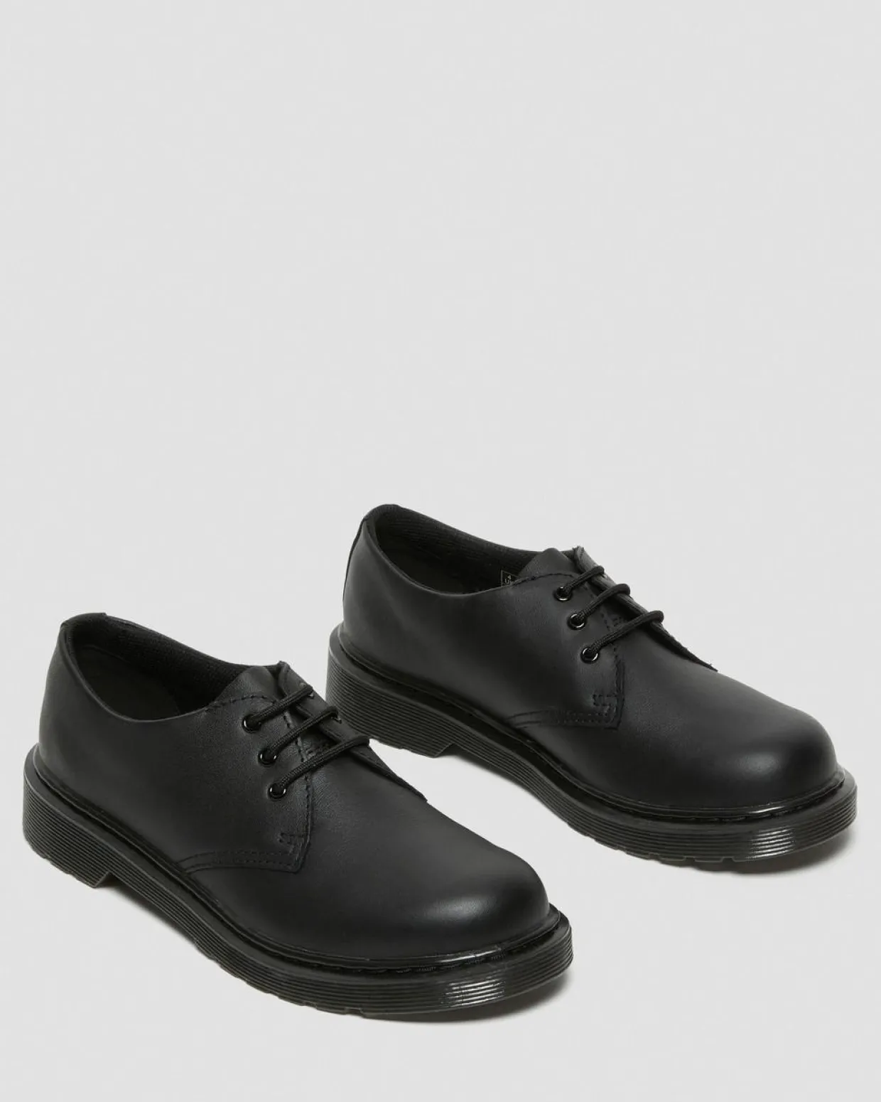 Dr. Martens Chaussures 1461 Mono En Cuir Softy T Pour Ado Noir — Softy T Discount