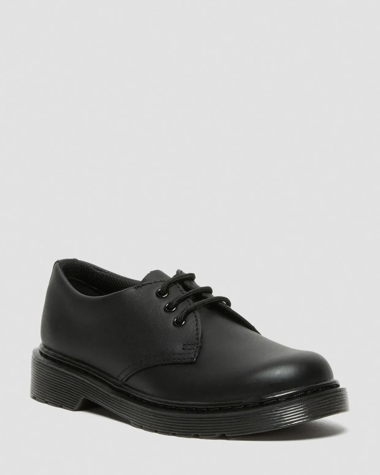 Dr. Martens Chaussures 1461 Mono En Cuir Softy T Junior Noir — Softy T Shop