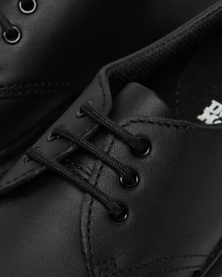 Dr. Martens Chaussures 1461 Mono En Cuir Softy T Junior Noir — Softy T Shop