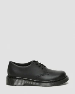 Dr. Martens Chaussures 1461 Mono En Cuir Softy T Junior Noir — Softy T Shop