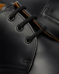 Dr. Martens Chaussures 1461 Narrow Plain Welt En Cuir Smooth Noir — Smooth Leather Shop
