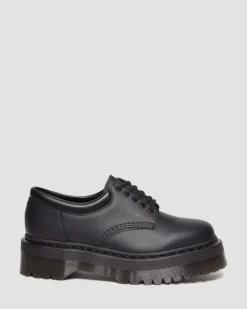 Dr. Martens Chaussures 8053 Quad Mono Vegan Noir — Felix Rub Off New