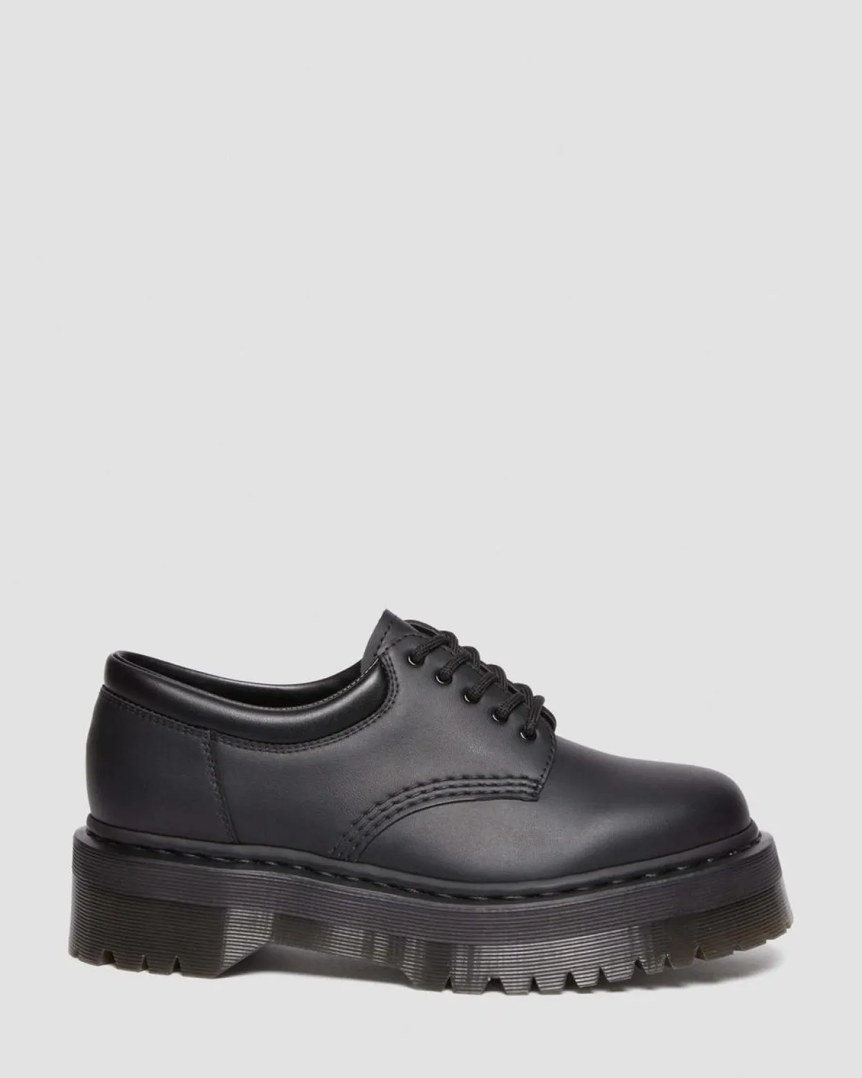 Dr. Martens Chaussures 8053 Quad Mono Vegan Noir — Felix Rub Off New