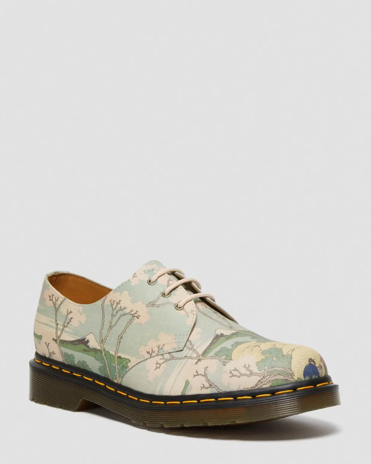 Dr. Martens Chaussures 1461 The Met Fuji En Cuir Multi — Masterpiece Discount