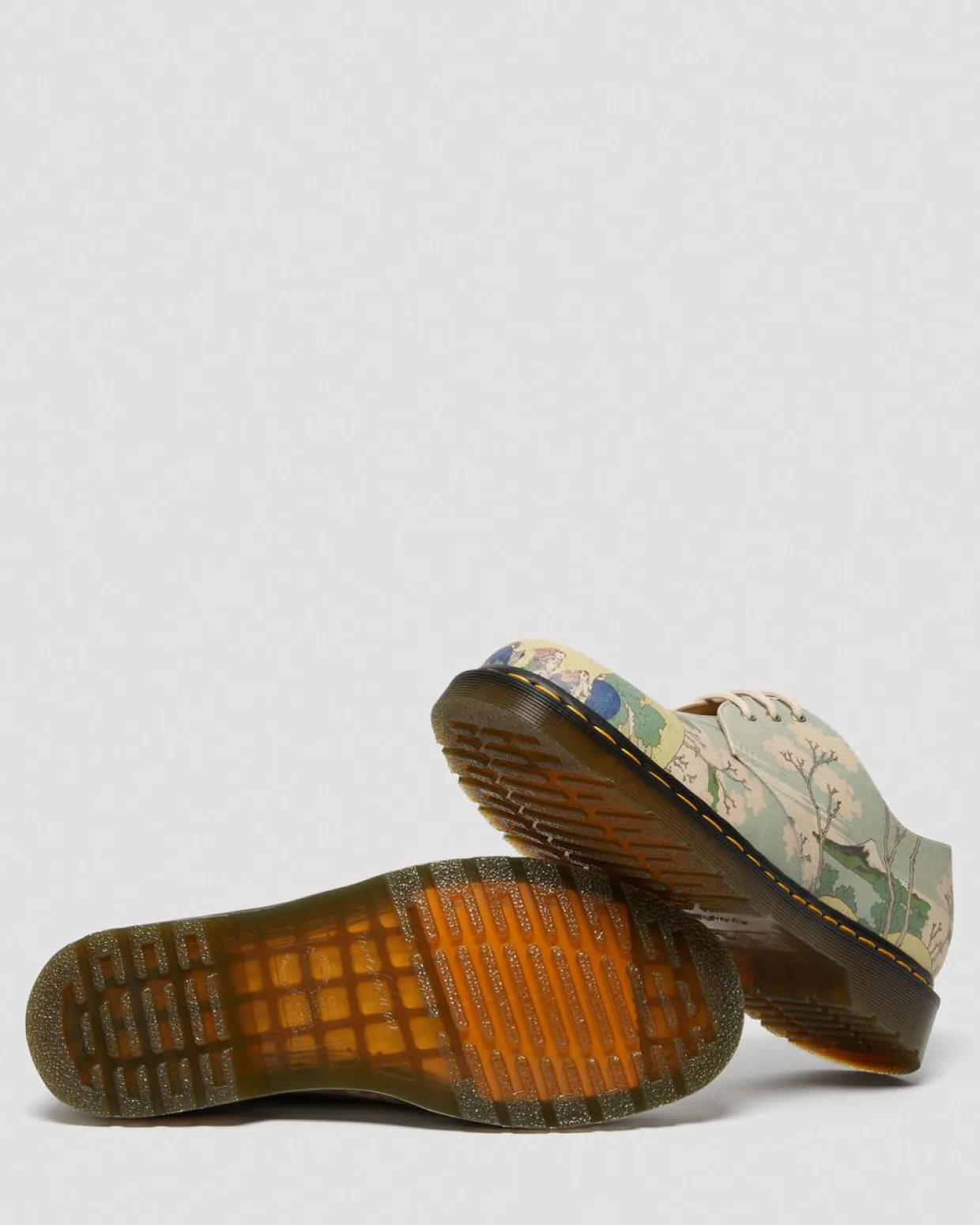 Dr. Martens Chaussures 1461 The Met Fuji En Cuir Multi — Masterpiece Discount