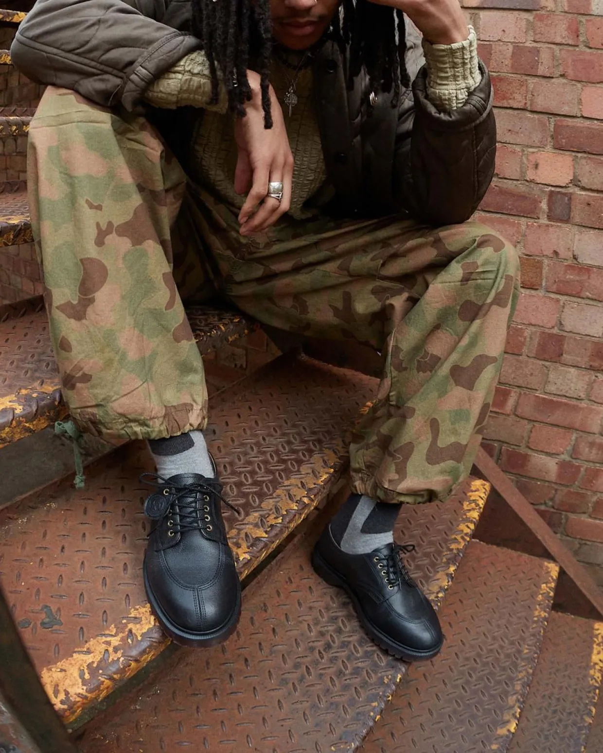 Dr. Martens Chaussures 2046 Westminster En Cuir à Lacets Noir — Westminster Sale