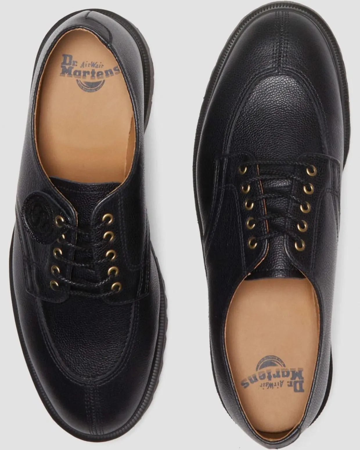 Dr. Martens Chaussures 2046 Westminster En Cuir à Lacets Noir — Westminster Sale