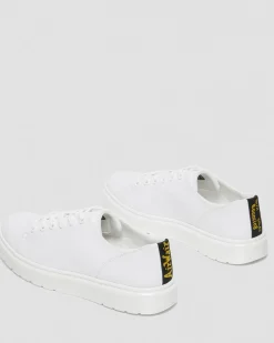 Dr. Martens Chaussures Casual Dante En Toile Blanc — Canvas Store