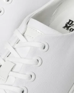 Dr. Martens Chaussures Casual Dante En Toile Blanc — Canvas Store